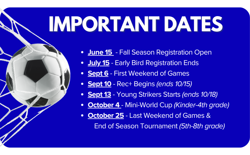 Important Dates